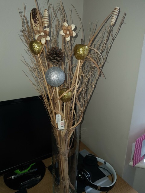 Mini Pine Needles Artificial Flowers Dried Branches Decoration For