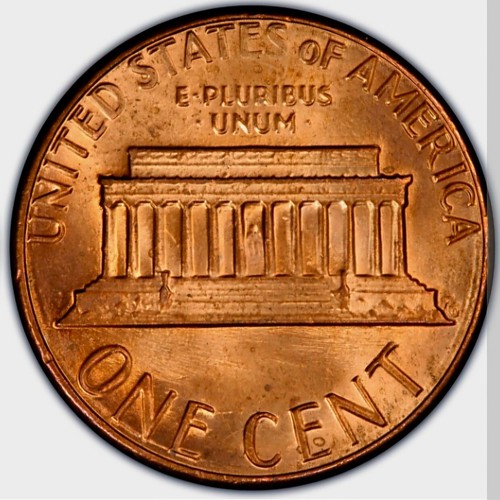 1985 P Lincoln Memorial BU Brilliant Uncirculated 1C From 🔥OBW Bank Roll🔥 - Picture 2 of 7