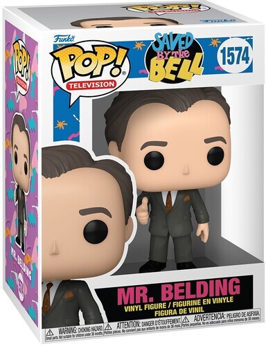 FUNKO POP! Televisione: Salvato dalla Campana - Mr. Belding, 30° Anniversario [Nuovo a - Foto 2 di 3