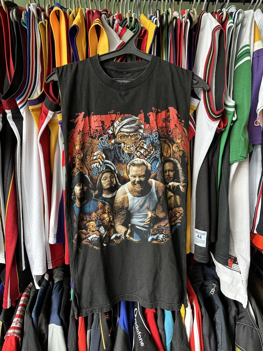 90s METALLICA VINTAGE BAND ROCK TEE SHIRT MEN'S SIZE M