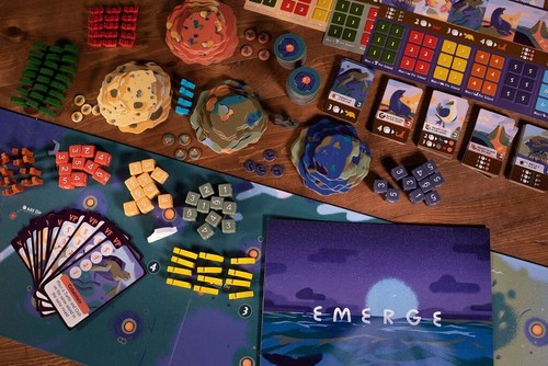 Tarjeta promocional Emerge + de Pandasaurus Games SELLADA - Imagen 12 de 12