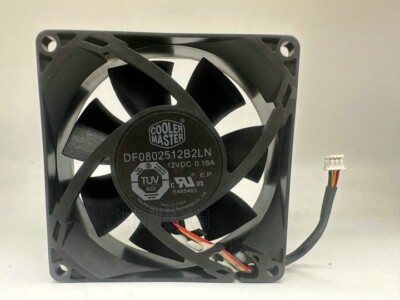 PCS COOLER MASTER Fan DF0802512B2LN DC12V 80*25mm pin