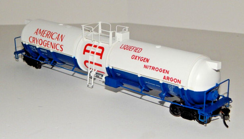 Coche cisterna criogénico Broadway Limited HO #6313a American Cryogenics #80037 RTR NUEVO | Zustand: New