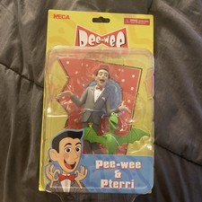 Toony Classics Pee-Wee Herman & Pterri Action Figure NECA 5” Brand New Sealed Toony Classics Pee-Wee Herman & Pterri Action Figure NECA 5” Brand New Sealed