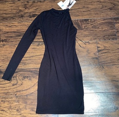 jluxlabel black dress Paris Mini Dress Black (ITY) – Ramona LaRue main image 0