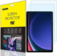 2 PACK 12.4inch Blue Light Blocking Screen Protector for Samsung Galaxy Tab S9 P
