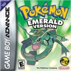 Pokémon Emerald GBA Cartridge - Nintendo Game Boy Advance