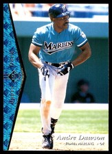 Andre Dawson 1995 SP #56 Florida Marlins MLB READ FREE SHIPPING AutographDen