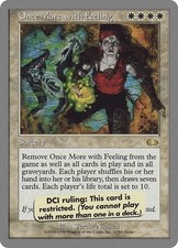 2x Once More with Feeling Unglued LP MTG