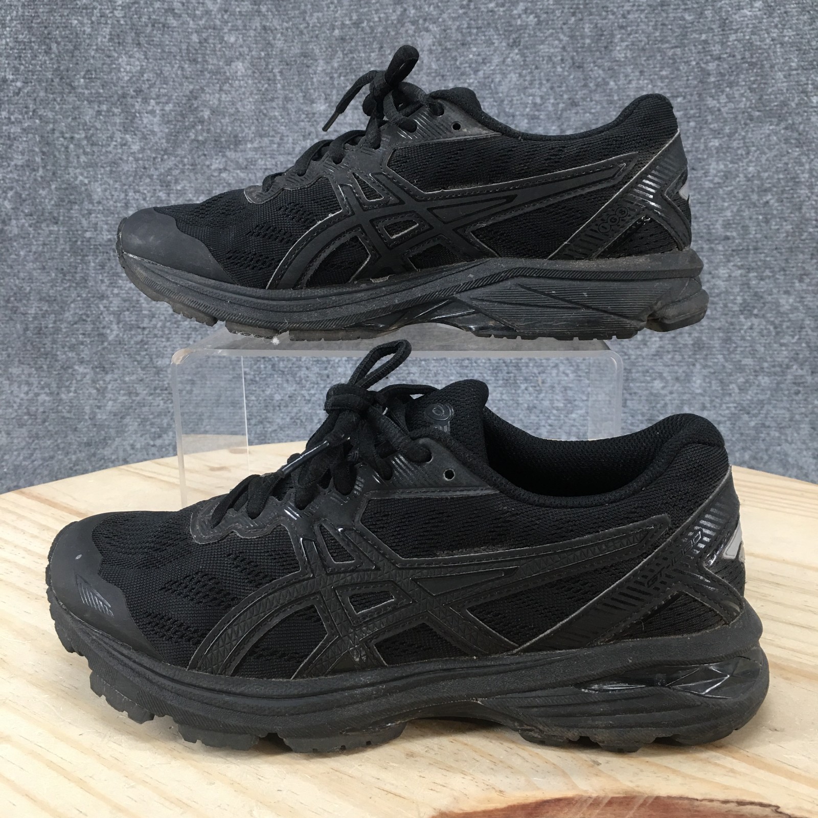 Black Lace Up Athletic T6a8n