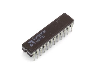 AMD AM7992BDC Serial Interface Adapter Ceramic DIP-24 SIA Chip CERDIP Vintage
