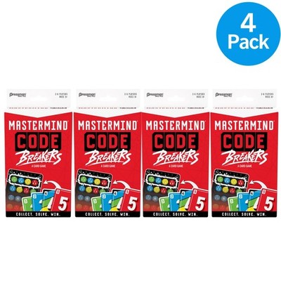 Mastermind Code Breakers Card Game Pressman Strategy Game Ages 8+ 4 Pack