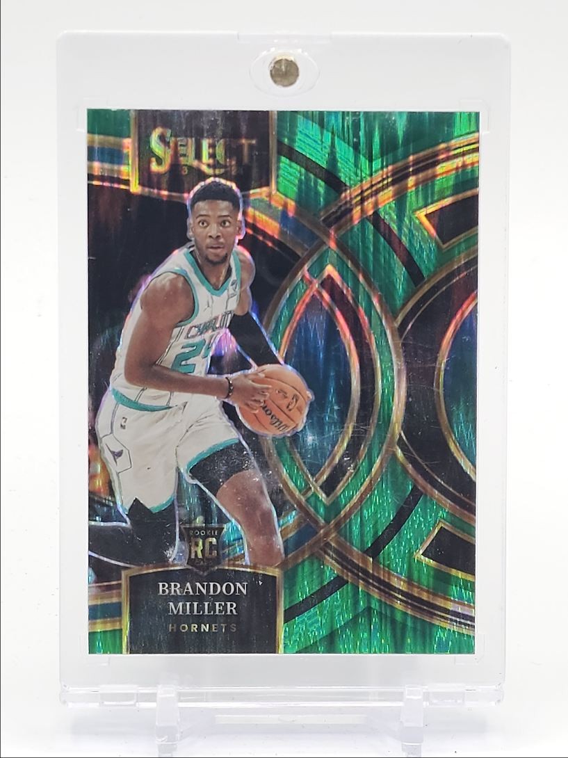BRANDON MILLER 2023-24 SELECT PREMIER LEVEL ROOKIE GREEN SHOCK RC Q4244