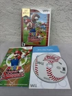 MARIO SUPER SLUGGERS (Nintendo Wii, 2008) Tested & Complete with Manual