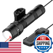 Sightlux Picatinny Flashlight Laser Combo For Rifle - Red/Green Laser Light