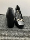 Anne Klein Shoes Womens Size 6 Black iFlex Chain Link Block Heel Dress Pumps — photo 4