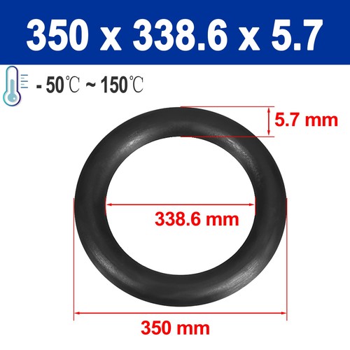 Metric O Ring EPDM Rubber - Large range of sizes 30mm - 580mm Thickness 5.7mm - Picture 114 of 154