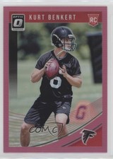 2018 Donruss Optic Rookies Pink Prizm Kurt Benkert #149 8d2