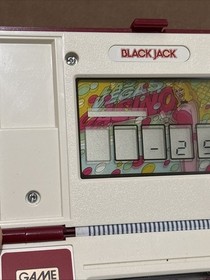 Nintendo Game and Watch Black Jack Handheld BJ-60 Multi-Screen Tested