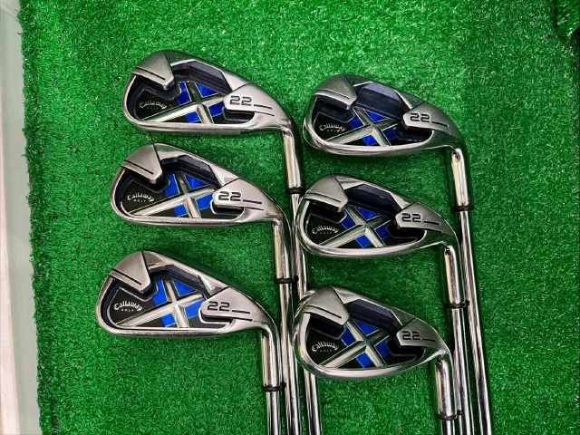 Callaway Golf - ス62★キャロウェイ X-22 6本アイアンセット R Callaway X22 キャロウェイ X-22 アイアンの試打レビュー 口コミ・評価 ギア