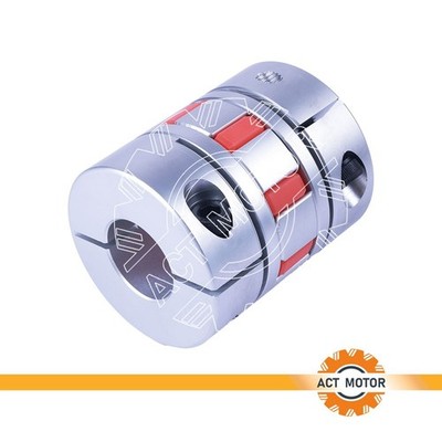 【ACT】1pc Flexible Coupling - Al Alloy,  Wear &Shock Resistant, 55*66,24mm*24mm