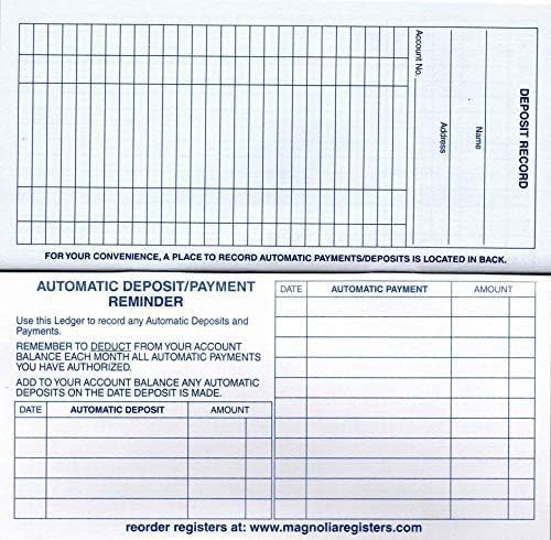 как выглядит 12 Checkbook Transaction Registers 262728 Calendars Made in USA фото
