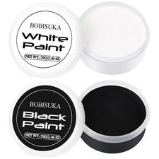 Halloween Black and White Face Body Paint Oil Based Face Painting Kit for Adult