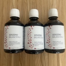 3 Stk Zinzino balance oil 300 ml Grapefruit Zitrone Limette
