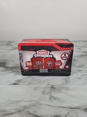 Marvel Doorables Action Peek, 1.5 Inch Collectible Toy, 1 Blind Box