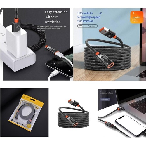 19 Z59 USB 3 0 rallonge avec matériau tressé pour une fiabilité accrue - Photo 8 sur 13