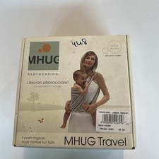 Babywearing Mhug Travel Blu Fascia Portabebè