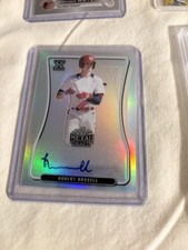 2020 Leaf Metal Draft Auto #RA-RH1 Robert Hassell RC (PADRES)