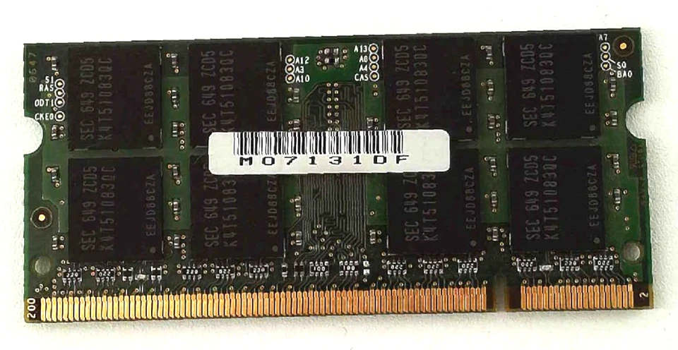 Samsung 🔧 1GB DDR2-533 PC2-4200S SO-DIMM Laptop RAM 🟥 ☆ - Image 2 of 2