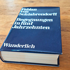 Fabian von Schlabrendorff   Begegnungen in f�...