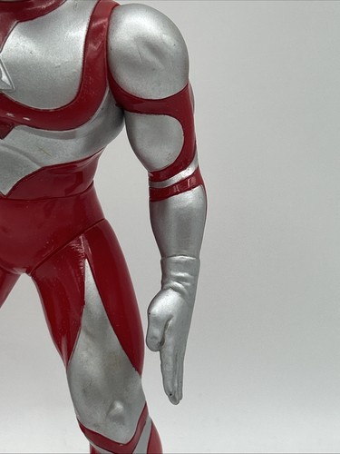 VINTAGE Bandai 1990 ULTRAMAN GREAT Ultraman Series Figure Red and Silver - Picture 5 of 19