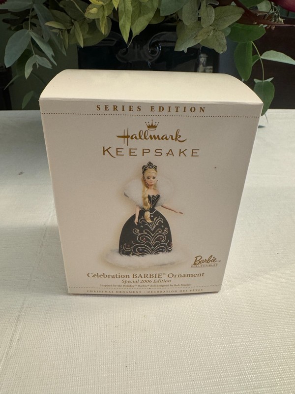 2006 Hallmark Keepsake Celebration Barbie Ornament Special Edition Series #7 NIB