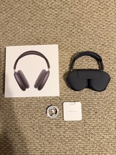 Apple AirPods Max Wireless Bluetooth Over-Ear Headphones Black Noise Cancelling