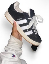adidas Campus Men s Black/White Suede Lace-Up...