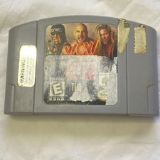 WCW Nitro (Nintendo 64 / N64 1999) Wrestling Untested