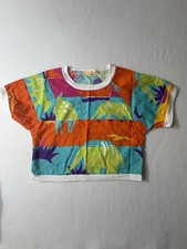 Ocean Pacific Kids Crop Top, Size 8 Vintage 1980  s Dead-stock
