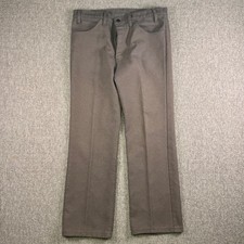 Vintage Levi's Gold Tab Pants W35 L32 Brown Straight Leg Made in USA