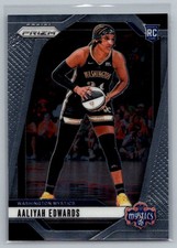 2024 Panini Prizm WNBA Aaliyah Edwards RC #70 Washington Mystics
