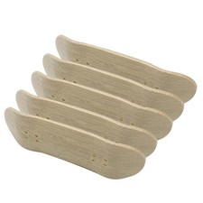 5Pcs Handmade Fingerboard Wooden Board Maple Wood Board Plate Fingerboard DIY u