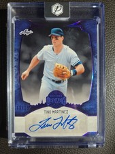 TINO MARTINEZ 2024 Leaf Bronx Legacy Purple foil Autograph Auto /15