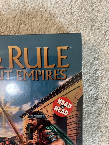 NEW The Rise & Rule of Ancient Empires - Factory Sealed Big Box PC - 1996 Sierra - Picture 15 of 24