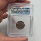 1935 5c Buffalo Nickel ICG Authentic Genuine Certified Original