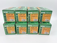 (Pick Size) SPAX Power Lag Structural Exterior Construction Washer Screw 50 qty