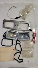 Vintage Jacobsen Case Tractor Headlight Kit W Speaker 777 Glass Lenses Fixtures