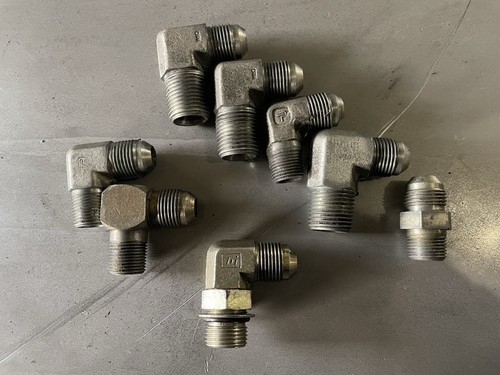 Lowrider hydraulics  *USED #8 JIC FITTING LOT*  *8pcs - Bild 1 von 1