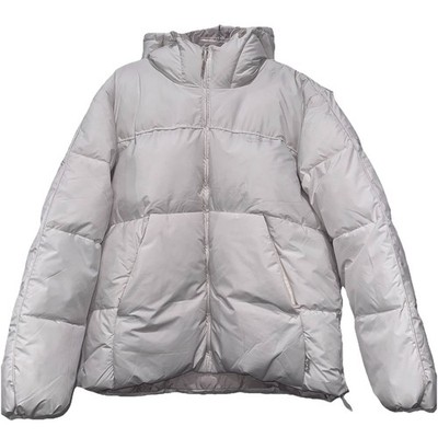 Bershka Puffer Jacket Ivory Men Size Medium